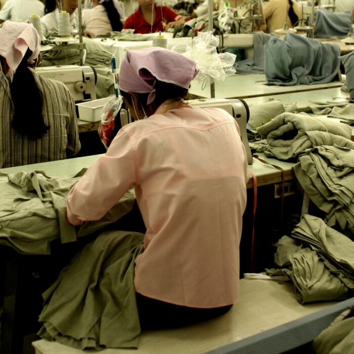 south east asian garment factory