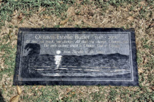 tombstone for author octavia butler