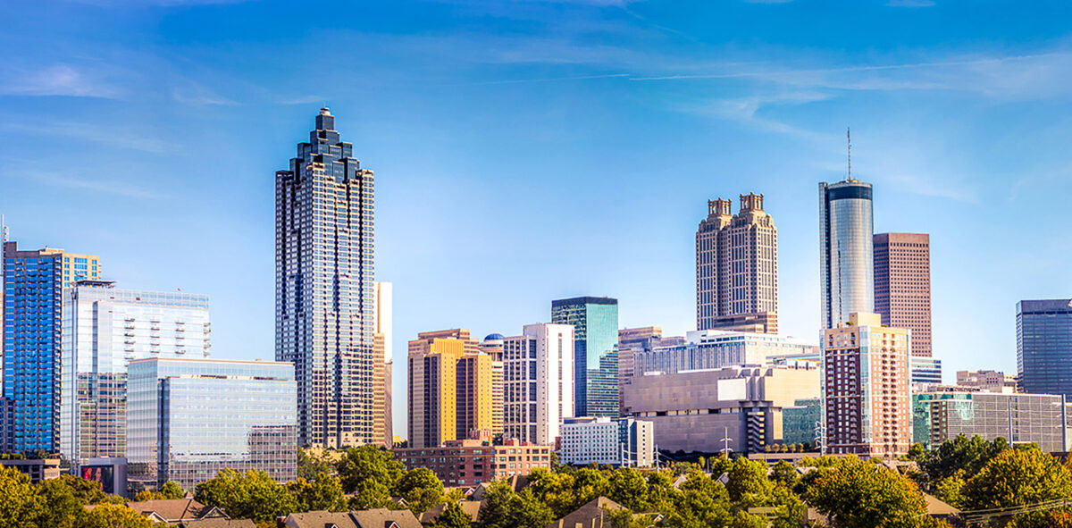 the atlanta skyline