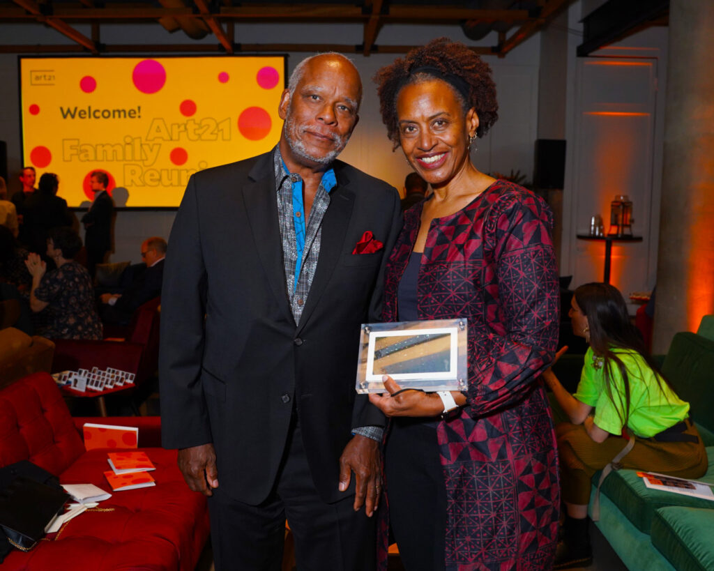 couple shot of stanley nelson and marcia smith